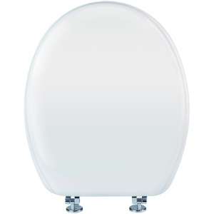 Capac WC Optima Natura Universal, MDF, alb, 43,5 x 37,5 cm