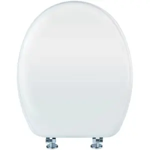 Capac WC Optima Natura Universal, MDF, alb, 43,5 x 37,5 cm