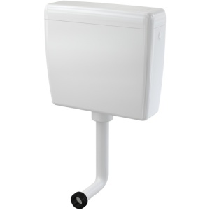 Rezervor cu acţionare simplă START–STOP instalat la semi-înălțime, alb A940-M-3/8"