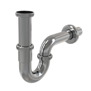 Sifon lavoar „U” DN 32 cu piuliţă 5/4", metal A4320
