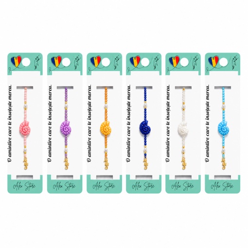 Set 12 Brățări cu Scoică, Reglabile, Multicolore, cu Mărgele Decorative , Diverse culori - Img 1