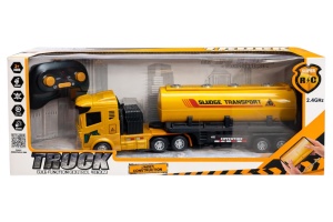 Cisternă telecomandă R/C Engineering Team, Plastic, Lumină și Sunet, 39 cm - Img 2