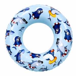 Colac Gonflabil 90 cm cu Rechini – Inel Gonflabil pentru Copii, Piscină și Plajă
