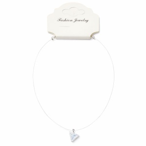 Colier Roxe cu pandantiv cristal triunghiular, 40 cm, reglabil – bijuterie elegantă damă