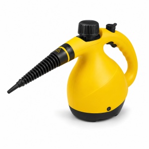 Curățător cu aburi portabil, din plastic, galben, 1200W, pentru uz casnic