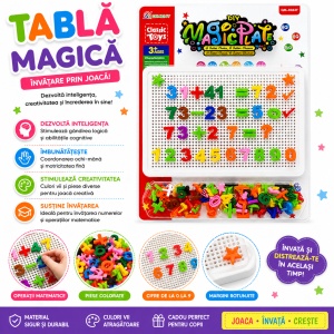 Joc Educativ pentru Copii cu Cifre și Pioni – Tablă Albă Interactivă pentru Matematică - Img 2