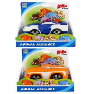 Mașinuță Transformabilă 2 în 1 Animal Alliance – Se Transformă în Animal, Model Aleatoriu - Img 2