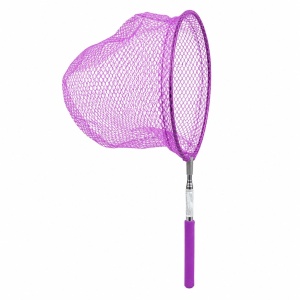 Minciog Telescopic Extensibil Mov 23–80 cm – pentru Pescuit, Acvariu și Iazuri