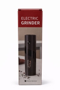 Râșniță electrică Nicky Homeware pentru bucătărie, plastic, negru elegant - Img 3
