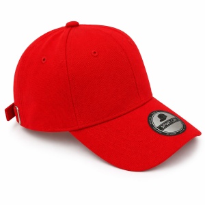 Sapca rosie reglabila unisex, stil casual