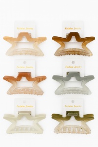 Set 12 Cleme Par 10cm Culori Naturale , Accesorii Rezistente cu Design Modern