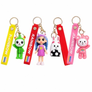 Set 14 Brelocuri Mix Modele 6-8 cm – Brelocuri Colorate pentru Chei, Ghiozdan și Genți