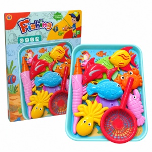 Set de pescuit pentru bebelusi si copii, undita magnetica si minciog, 3 ani+ - Img 2