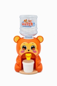 Dispenser apa jucarie copii model maimuta cu pahar, 28.5x14 cm, interactiv
