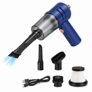 Mini aspirator portabil fara fir pentru birou si masina, model XM20S
