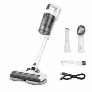 Mop electric 2 in 1 pentru geamuri si pardoseli, reincarcabil USB