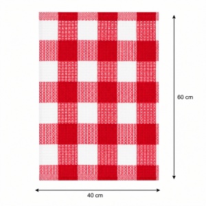 Prosop de Bucătărie din Bumbac 40x60 cm – Prosop în Carouri Mari, Absorbant - Img 3