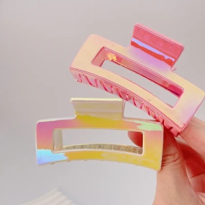 Set 12 Cleme Par 9cm Gradient Pastel , Accesorii Colorate Rezistente - Img 2