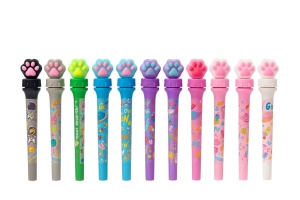 Set 36 Pixuri Raccoon Rotate Pen cu Labuta , Pixuri Colorate pentru Copii