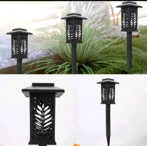 Set 6 Lampi Solare Gradina LED Lumina Calda cu Tarus, Iluminat Exterior Decorativ - Img 3