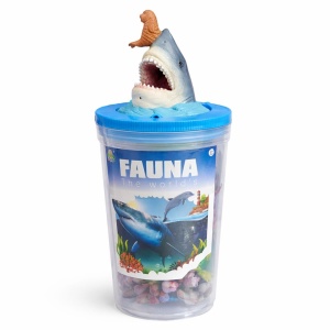Set figurine animale marine din plastic Fauna, educativ si creativ - Img 2