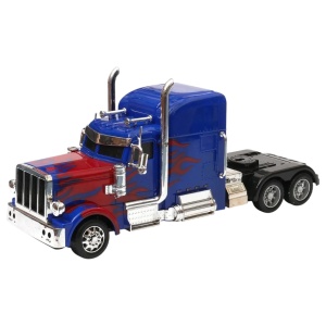 Tir RC cu telecomandă, lumini și sunete, Wb, 35,5x12,5x19 cm