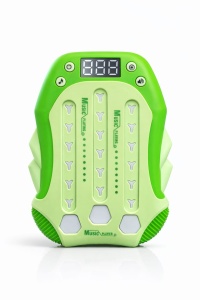 Joc Interactiv Rhythm Consola Lumini Sunete Verde , Jucarie Educativa Reflexe Memorie Copii 3+