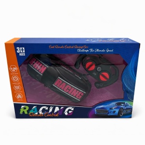 Masina RC racing neagra cu telecomanda, Racing car, model sport copii 3+ - Img 4