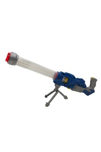 Mitraliera Jucarie Gatling The God of War , 57 cm, cu Lumini, Sunete si Trepied - Img 3
