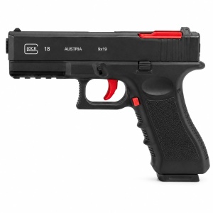 Pistol de Jucărie cu Gloanțe din Spumă – Tragere Automată, Încărcător, 14+ - Img 3