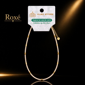 Set 12 Coliere Roxe, 40cm, Reglabile cu Margele Stralucitoare Multicolore Culoare Aleatorie - Img 6