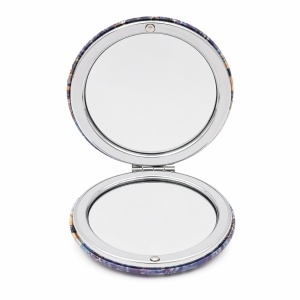 Set 12 oglinzi cosmetice rotunde 7 cm, tematica plaja, modele colorate - Img 3