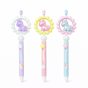 Set 36 pixuri cu pastă decorativ cu unicorn rotativ, model pentru copii