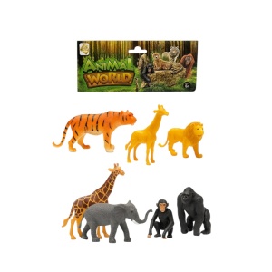 Set Animale Salbatice , Animal World , Figurine 13 cm