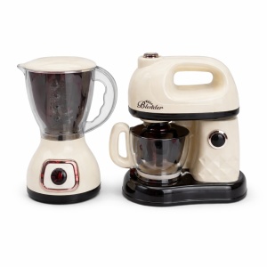 Set de joacă interactiv Blender și Mixer pentru copii, din plastic, funcție de rotație, 32,5x20x9,5 cm