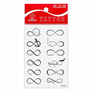 Tatuaj Temporar Semipermanent Simbol Infinit 10 cm – Infinity