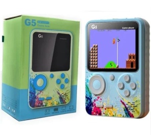 Consola portabila jocuri retro G5, ecran color, mini game player cu jocuri clasice