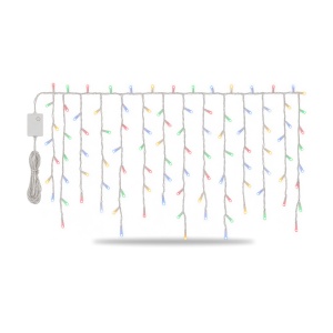 Instalatie LED Tip Turturi, 4 M, 120 LED-uri, Multicolor, Interconectabila, Pentru Interior/Exterior - Img 4