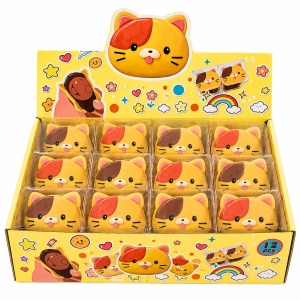 Jucărie Antistres Squishy Biscuit Pisicuță – Moale și Elastică - Img 3