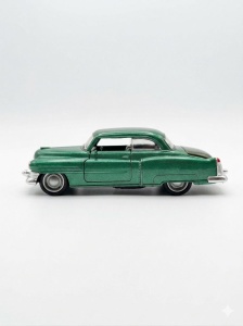 Masinuta metalica clasica retro verde, die cast, 15.5x7 cm - Img 2