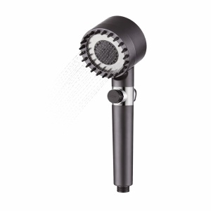 Para dus turbo cu filtru si presiune mare, cap de dus economic cu buton oprire apa - Img 2