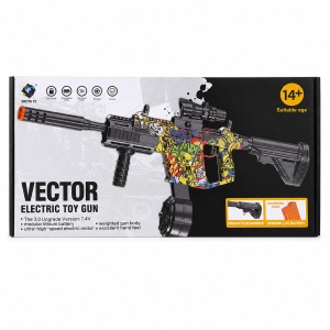 Pusca Electrica Vector cu Sunete, Lumini, Luneta si Ochelari Protectie, Acumulator 7.4V