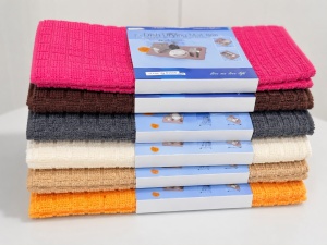 Set 12 Prosoape Absorbante pentru Bucătărie 30x40 cm, Microfibră Premium, Uscare Rapidă, Multicolore - Img 2