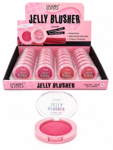 Set 24 Blush Jelly Ushas – Fard de Obraz Gelatină, Efect Natural, Textură Lejeră și Rezistență Îndelungată