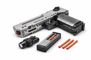 Set constructie tip pistol M92 cu proiectile din spuma si accesorii - Img 2