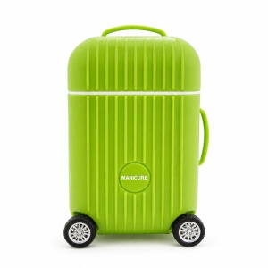 Set de Manichiură Profesional cu Husă Troller Verde – Kit Portabil pentru Îngrijirea Unghiilor - Img 2