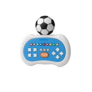 Joc interactiv cu minge de fotbal, lumini si numere 1-2-3 , jucarie educativa