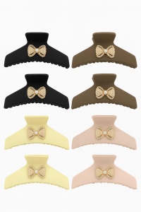 Set 12 Cleme Par 11cm cu Funda cu Perle , Accesorii Elegante Mat pentru Coafuri