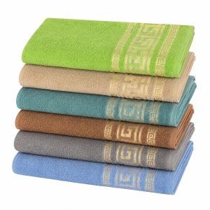 Set 12 Prosoape de Baie 70x140 cm – Prosoape Mari din Poliester, 6 Culori Moderne, Moi și Absorbante
