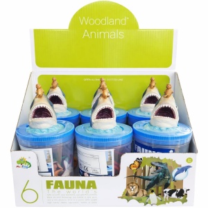 Set figurine animale marine din plastic Fauna, educativ si creativ - Img 3